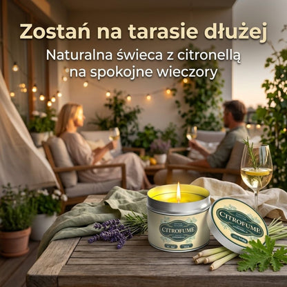 AntyKomar | Sojowa świeca antykomarowa